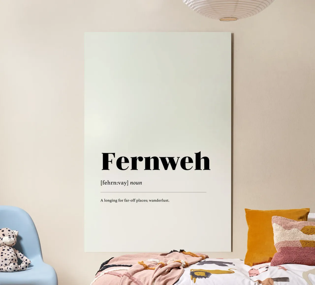 Fernweh alu-dibond by daylight design studio