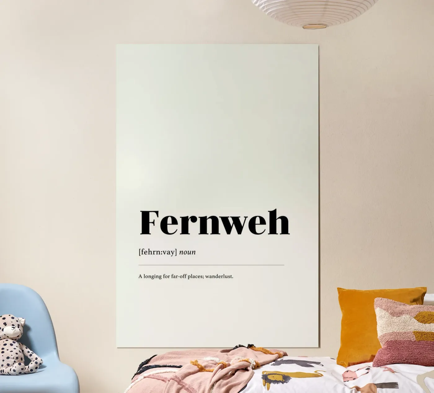 Fernweh poster van daylight design studio