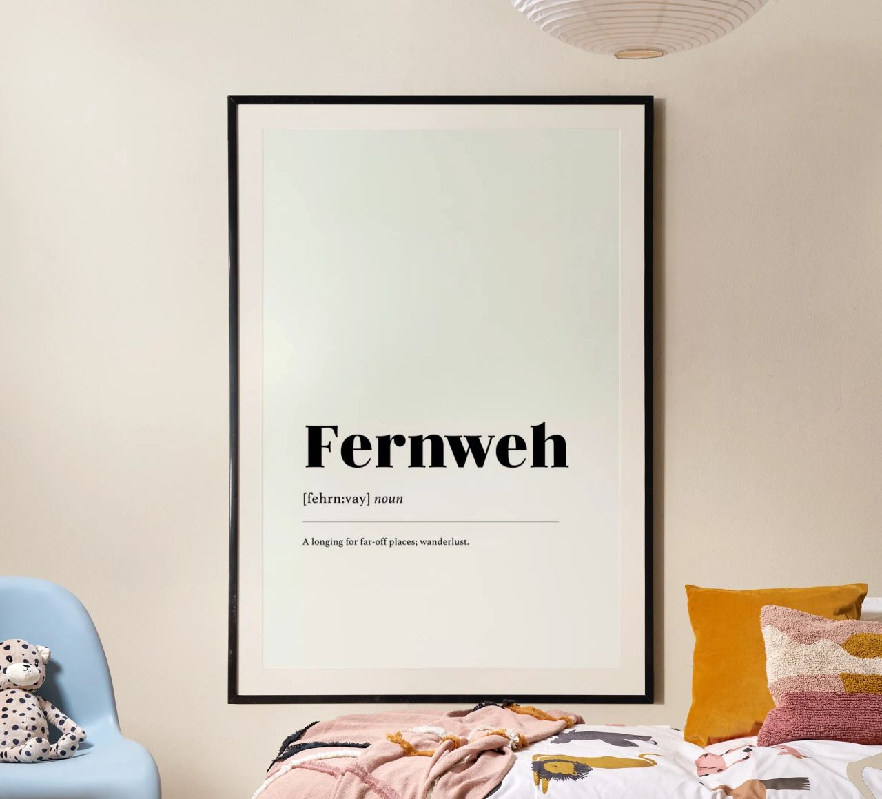 Fernweh poster de daylight design studio