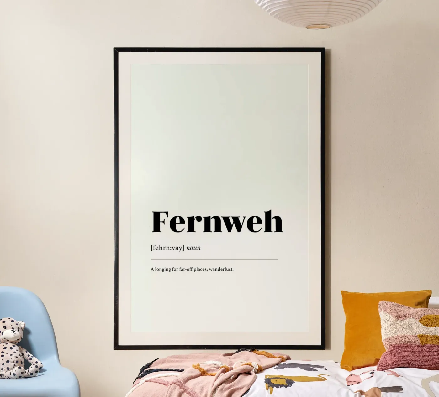Fernweh poster van daylight design studio
