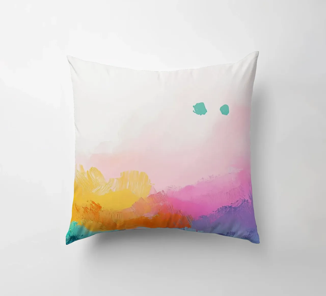 Nuvole piene di vita cuscino da Nikis Art Studio