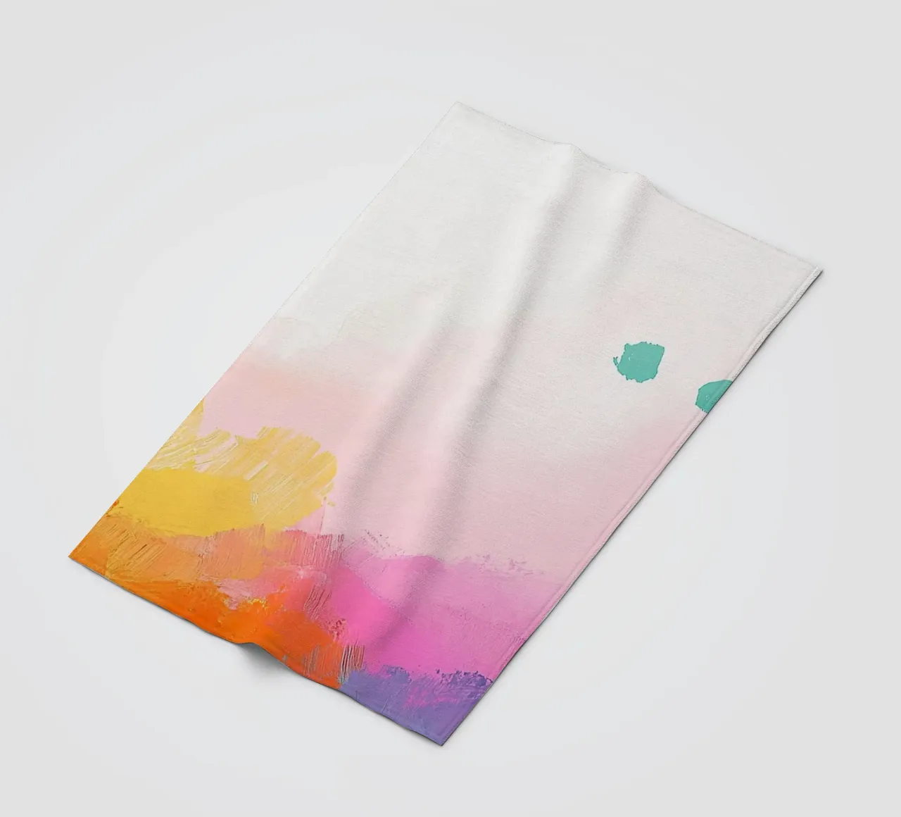 Nuvole piene di vita coperta in pile da Nikis Art Studio