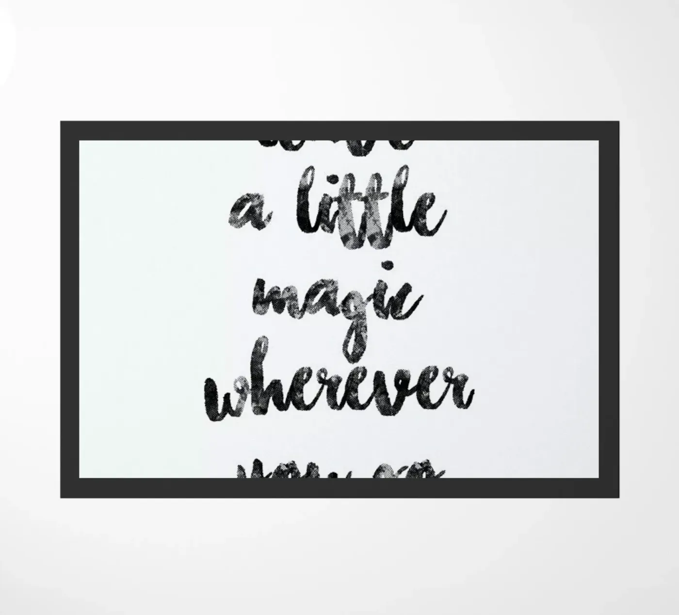 A Little Magic zerbino da typed