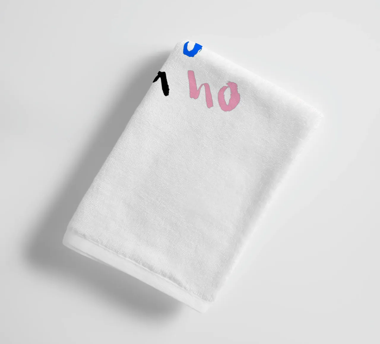 Hell Yes towel by Brushmeetspaper