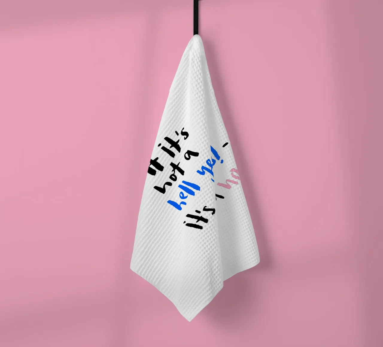 Hell Yes torchon de Brushmeetspaper