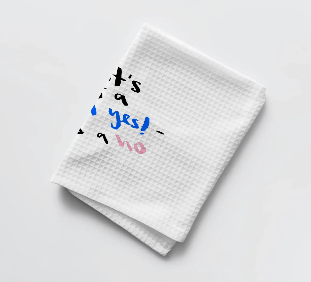 Hell Yes torchon de Brushmeetspaper