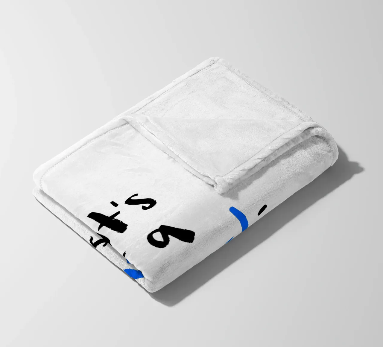 Hell Yes Fleecedecke von Brushmeetspaper