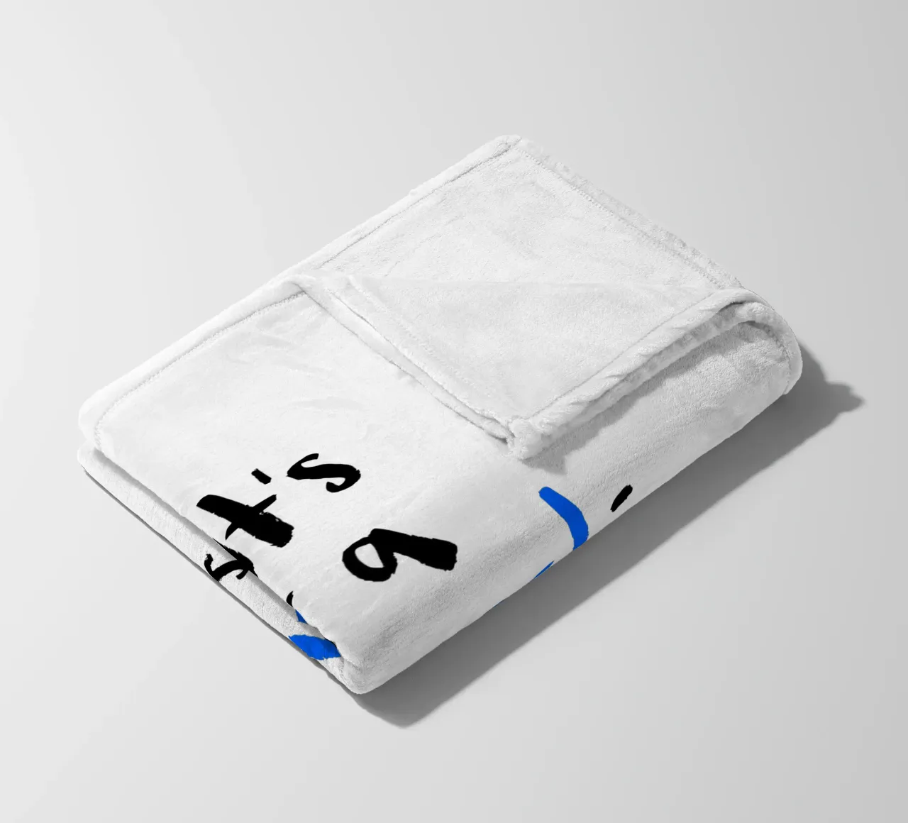 Hell Yes Fleecedecke von Brushmeetspaper