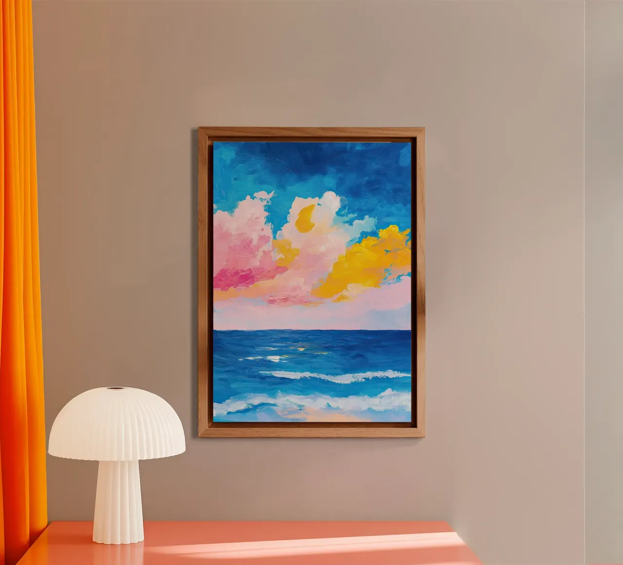 Oceano di sogni alluminio dibond da Nikis Art Studio
