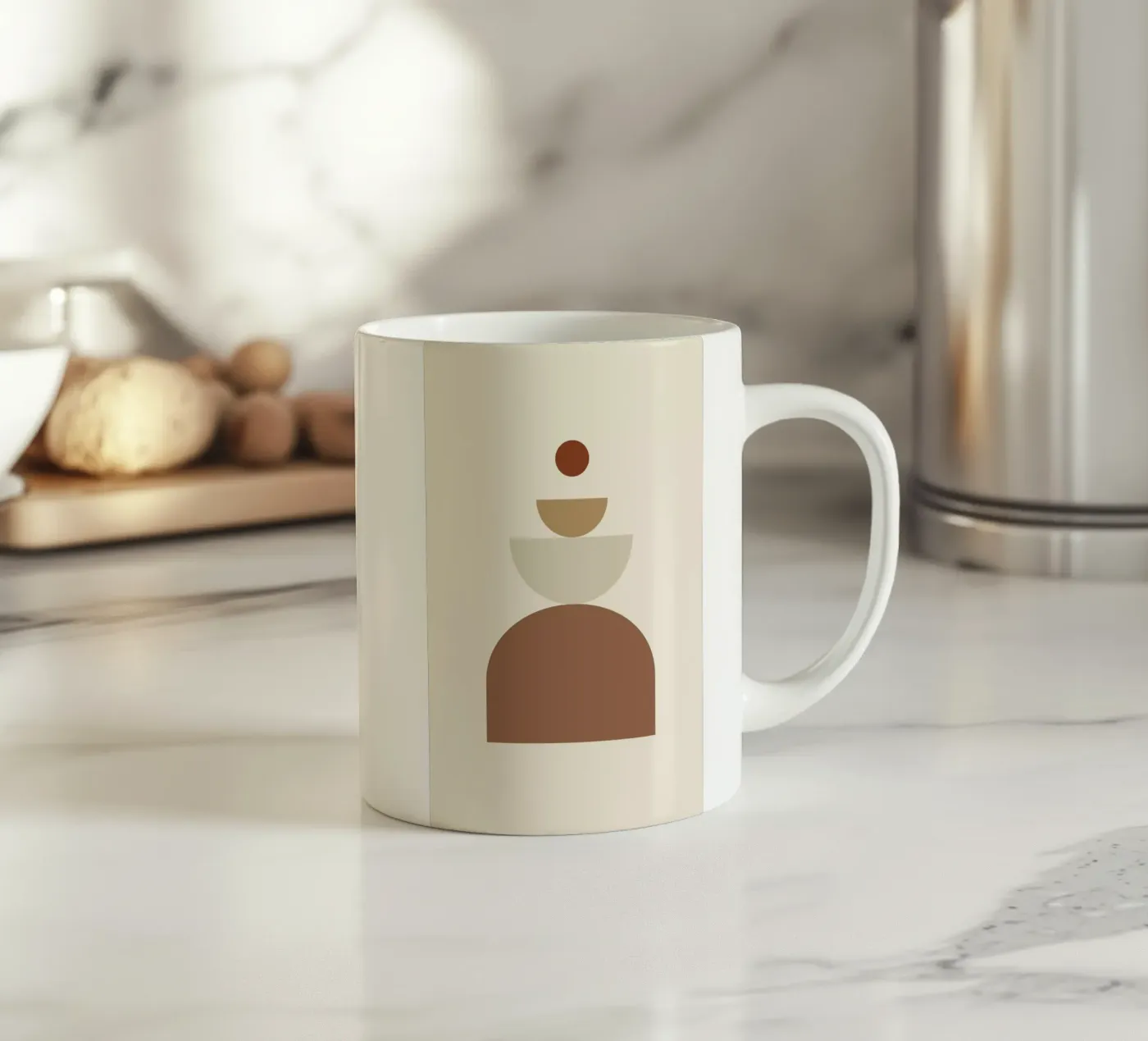Echo ceramic mug by Pure
