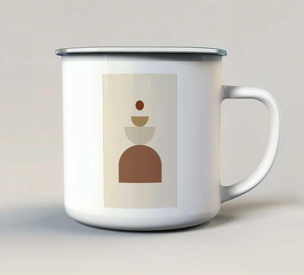 Echo tazza in smalto da Pure
