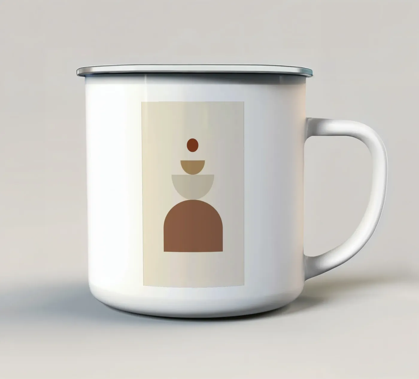 Echo emaille mok van Pure