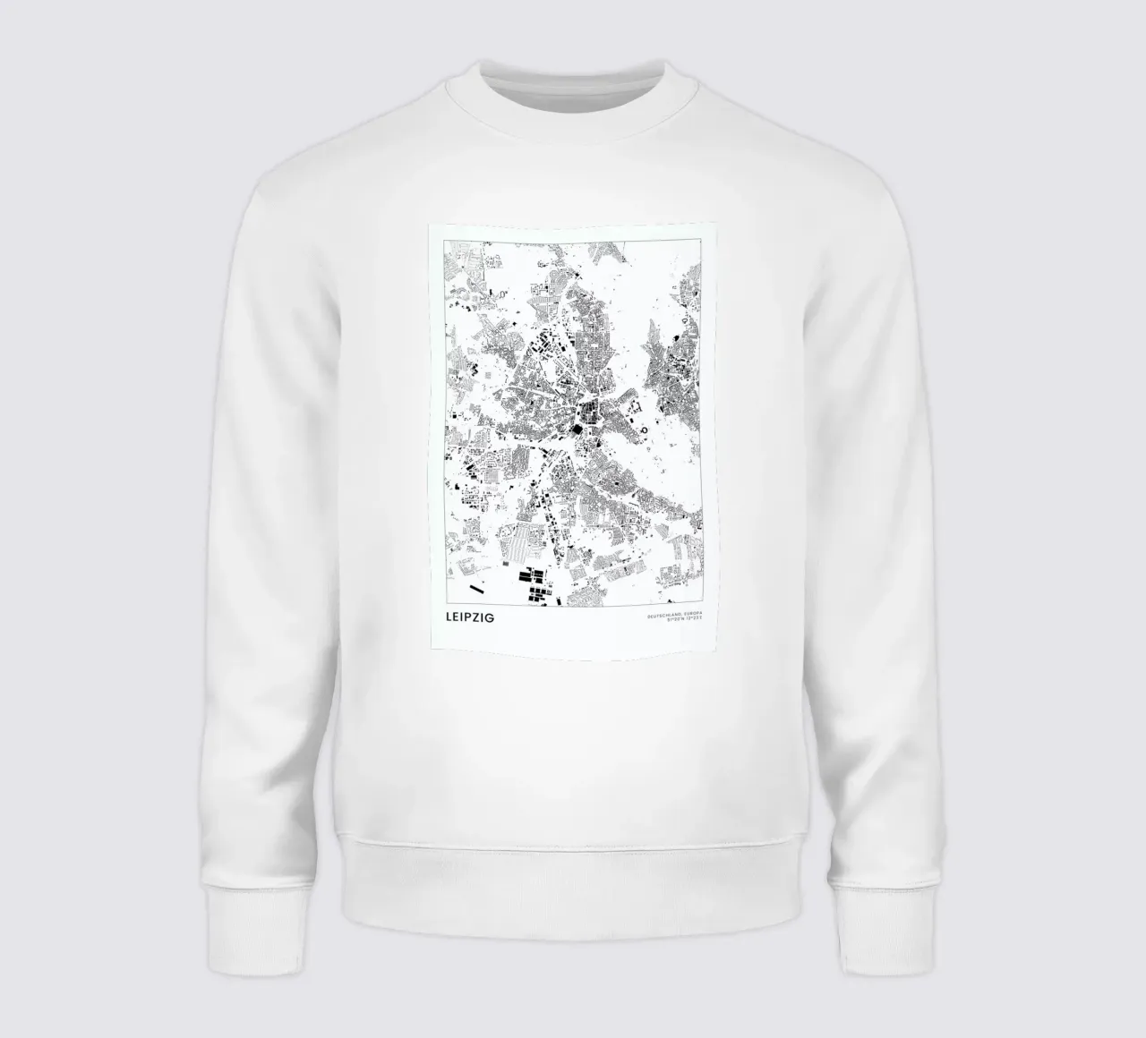 Leipzig felpa da The Cartography Collection