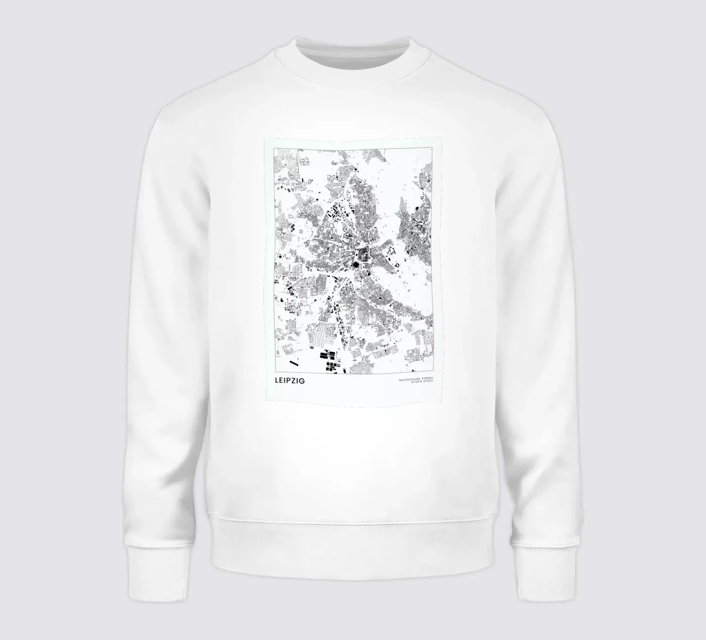 Leipzig felpa da The Cartography Collection