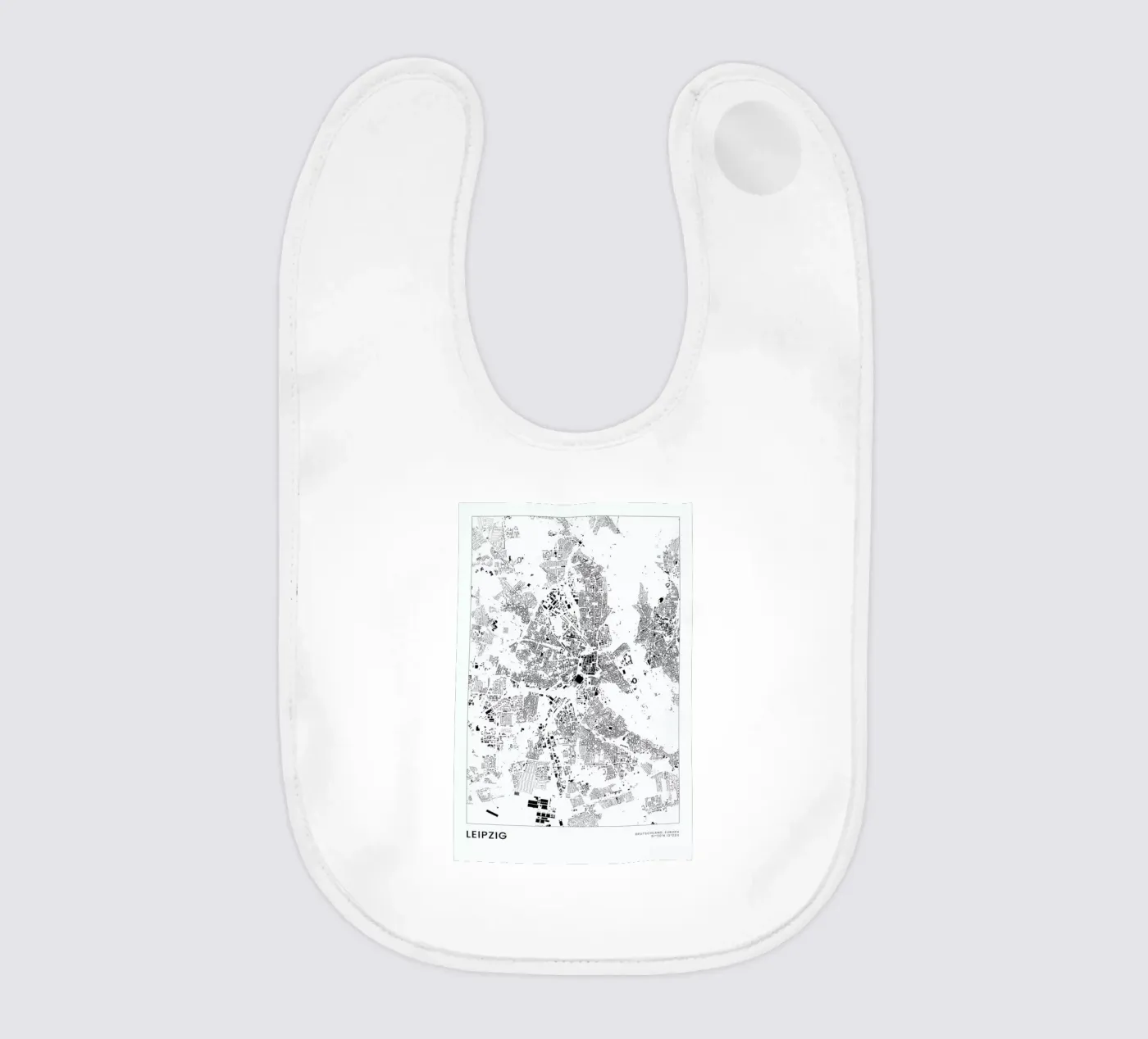 Leipzig Babylätzchen von The Cartography Collection
