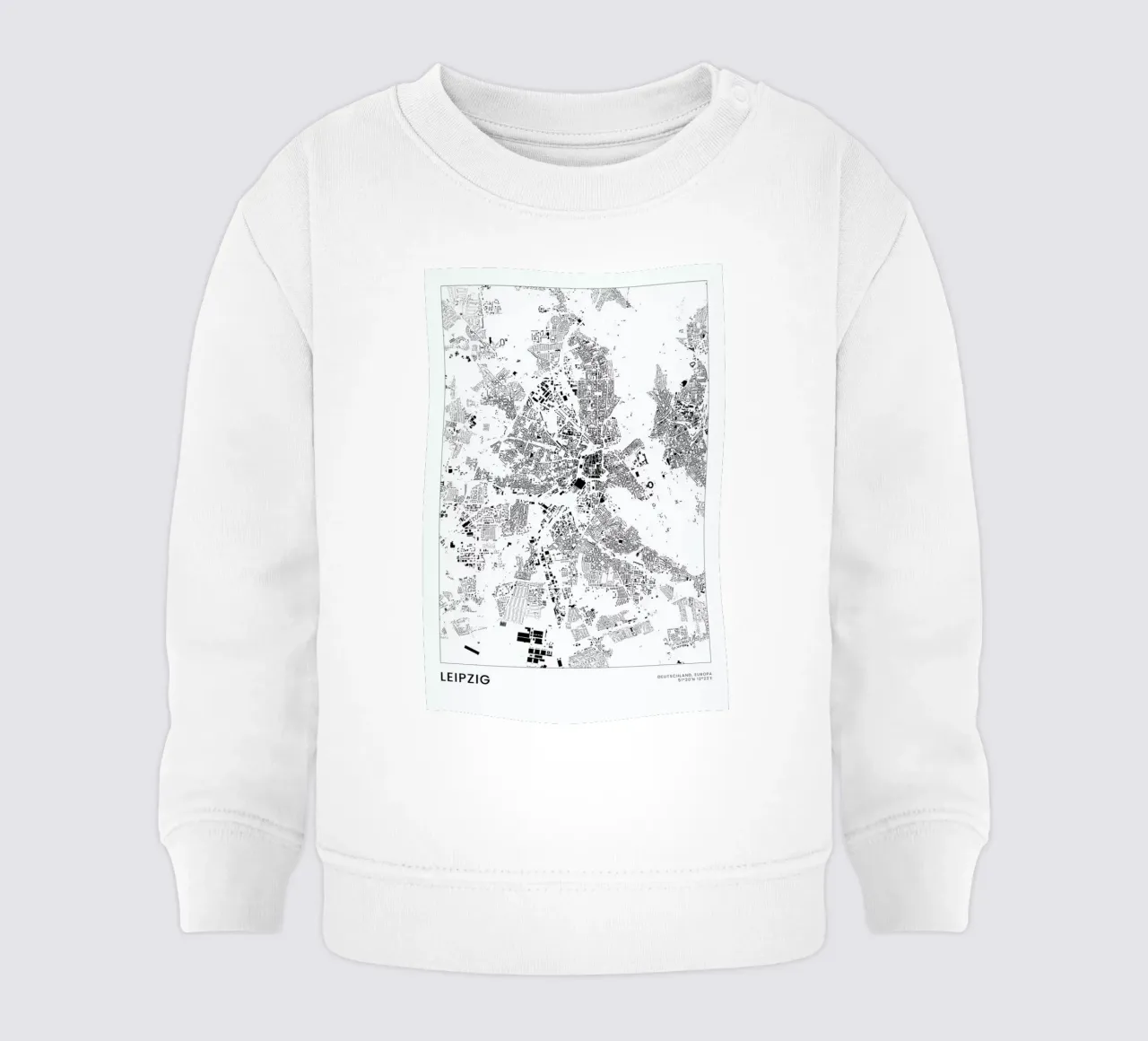 Leipzig felpa neonato da The Cartography Collection