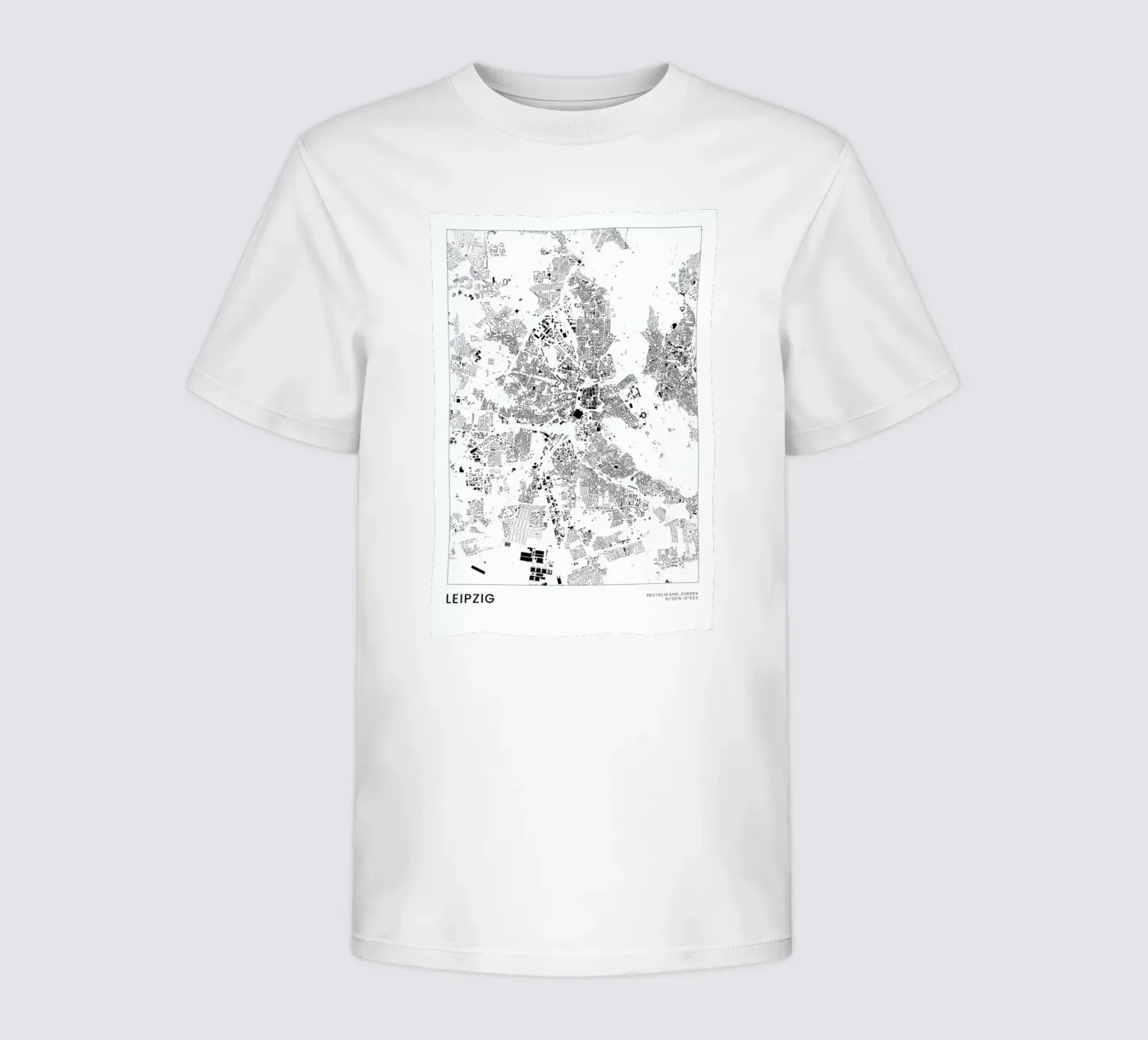Leipzig kinder t-shirt van The Cartography Collection