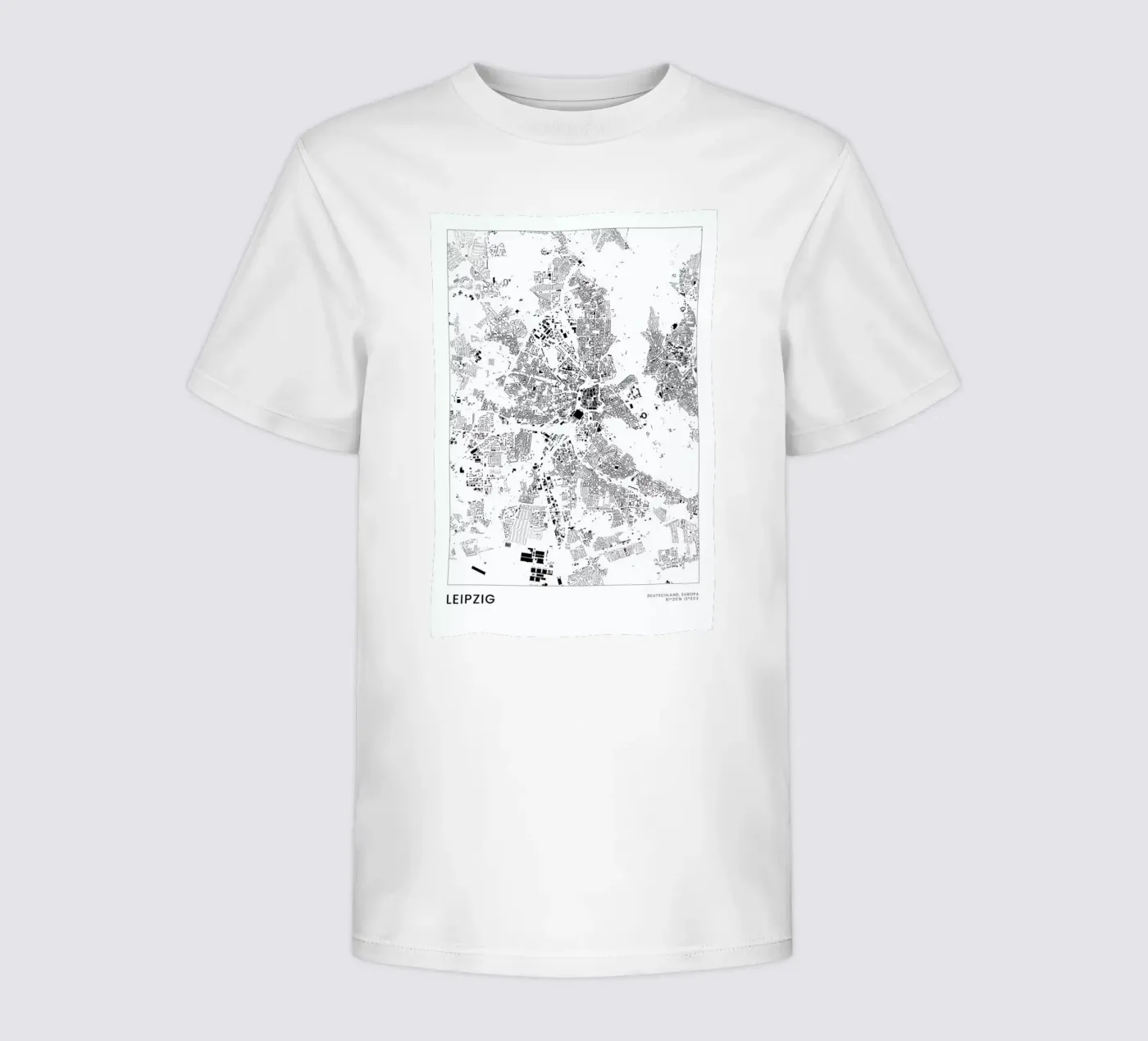Leipzig kids t-shirt by The Cartography Collection