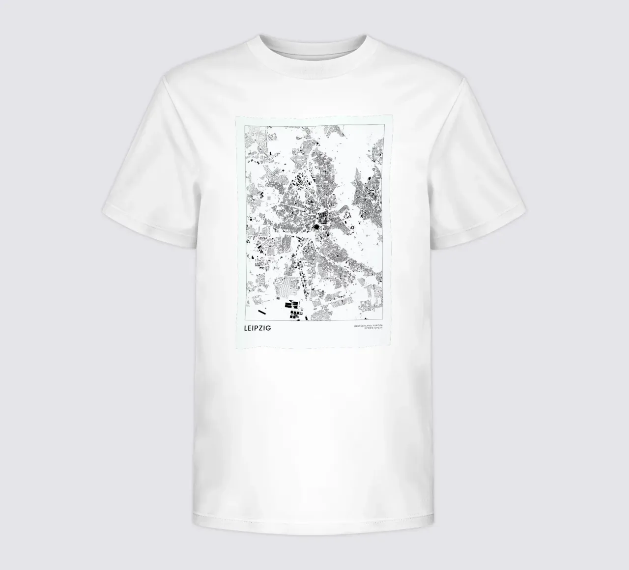 Leipzig t-shirt bambini da The Cartography Collection