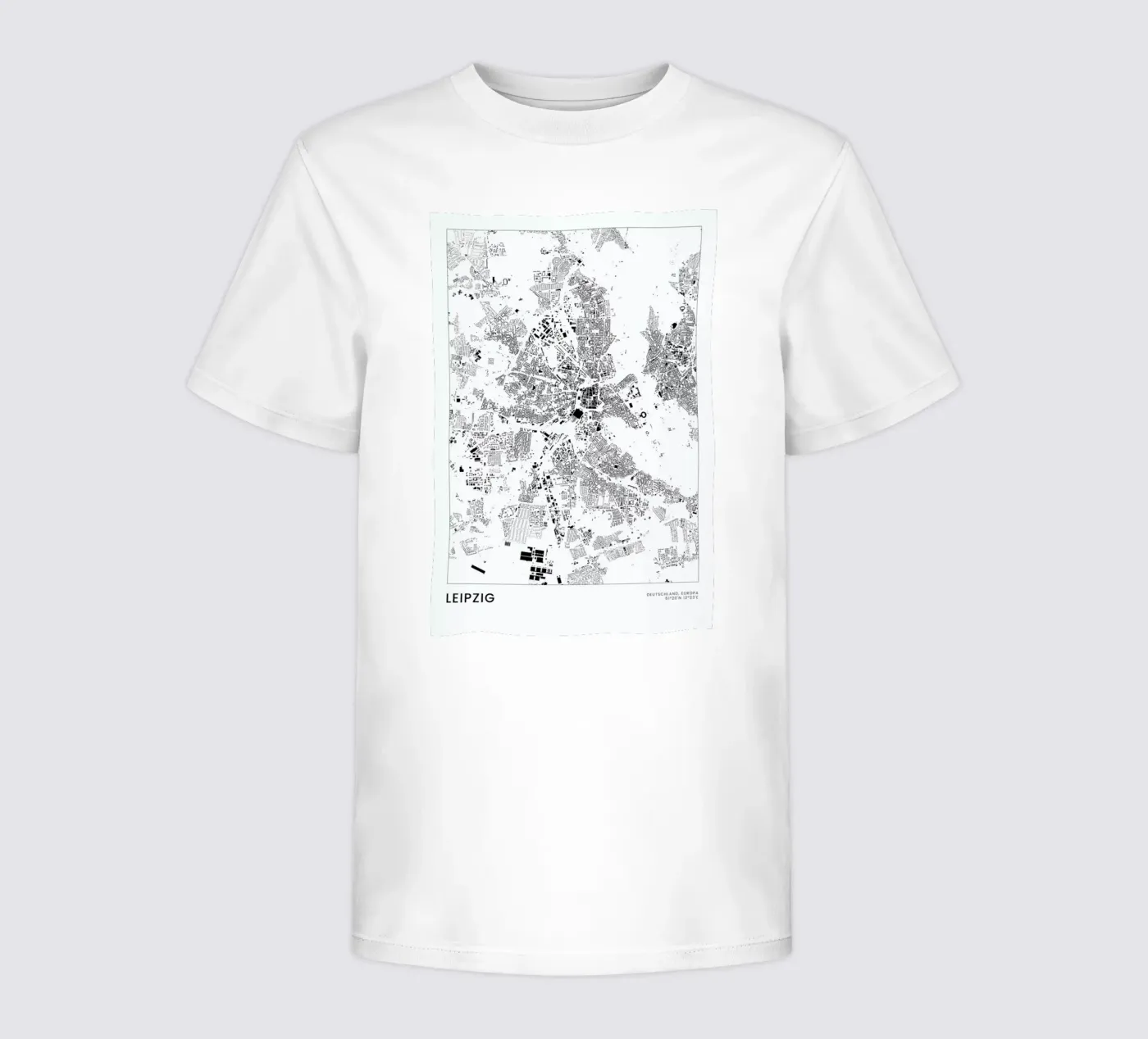 Leipzig kinder t-shirt van The Cartography Collection