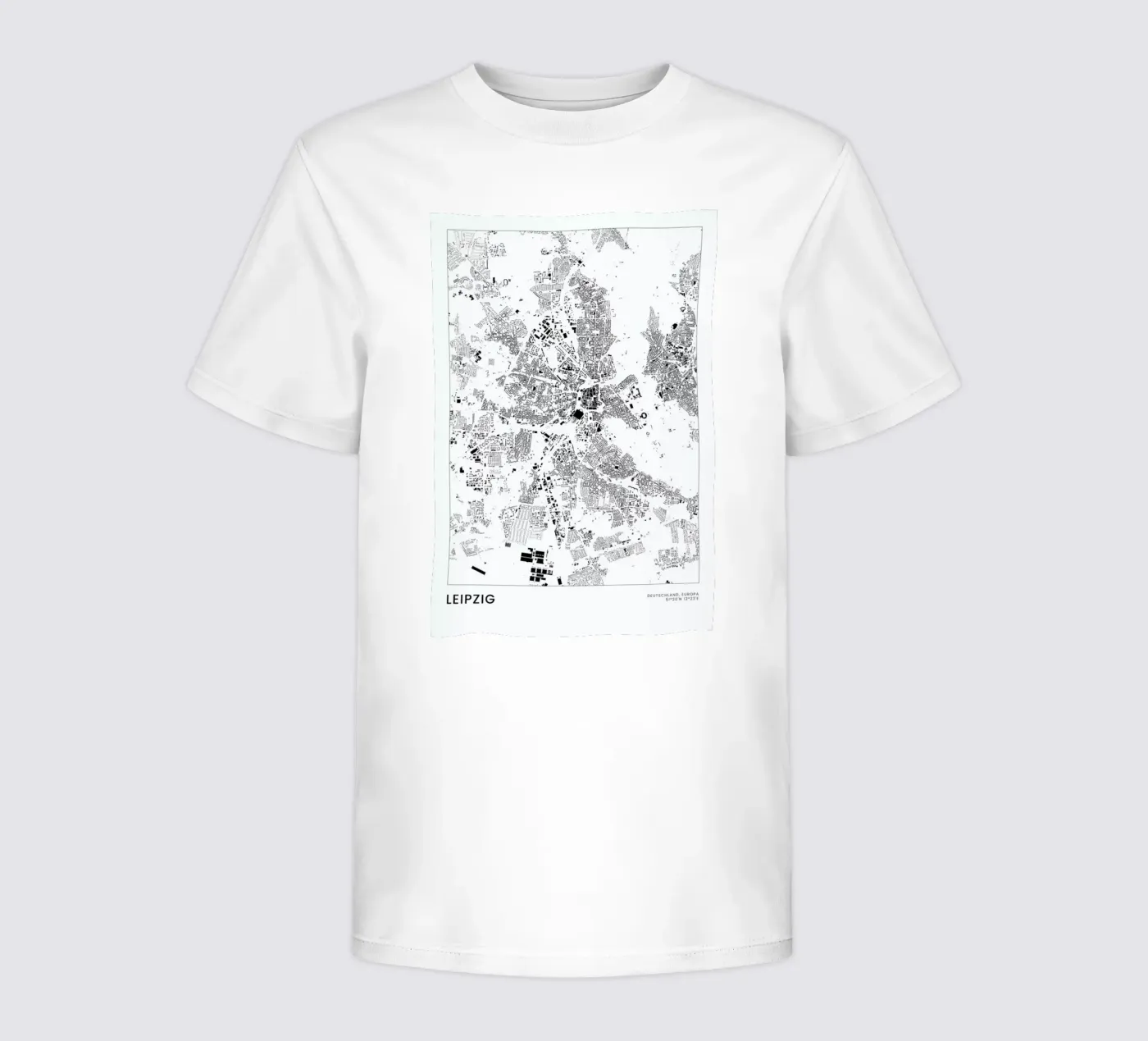 Leipzig t-shirt bambini da The Cartography Collection