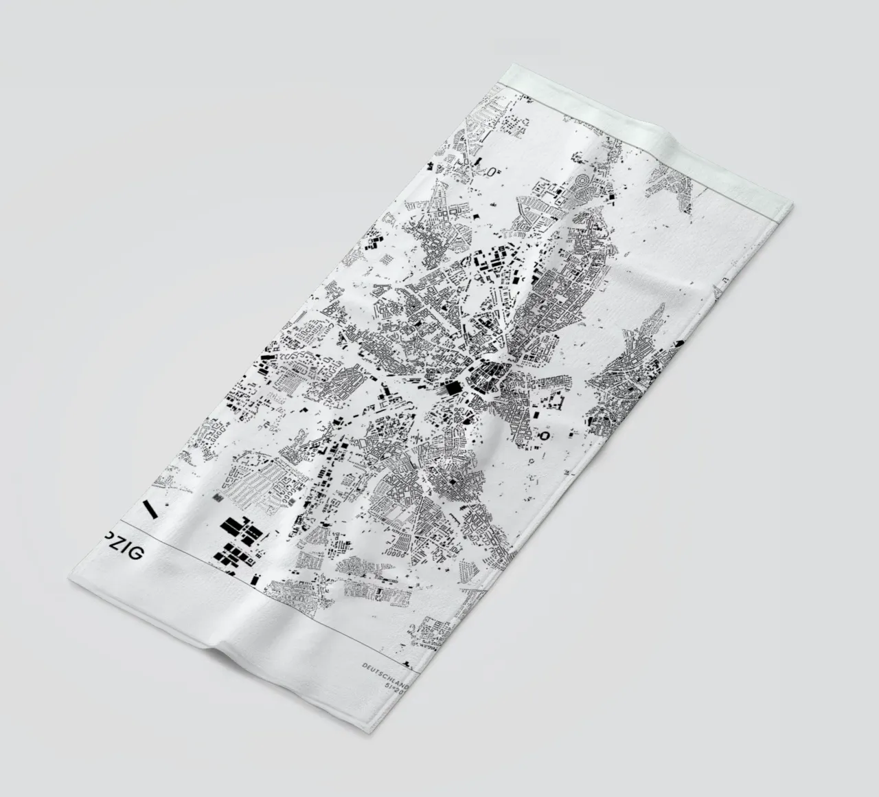 Leipzig serviette de plage de The Cartography Collection