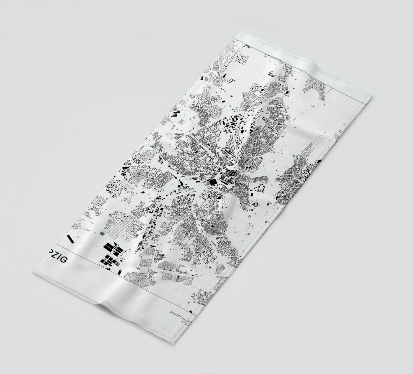 Leipzig serviette de plage de The Cartography Collection