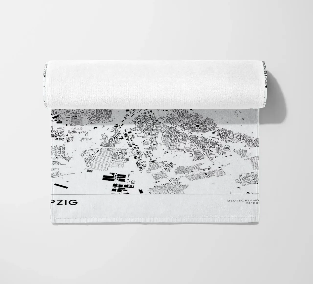 Leipzig serviette de plage de The Cartography Collection