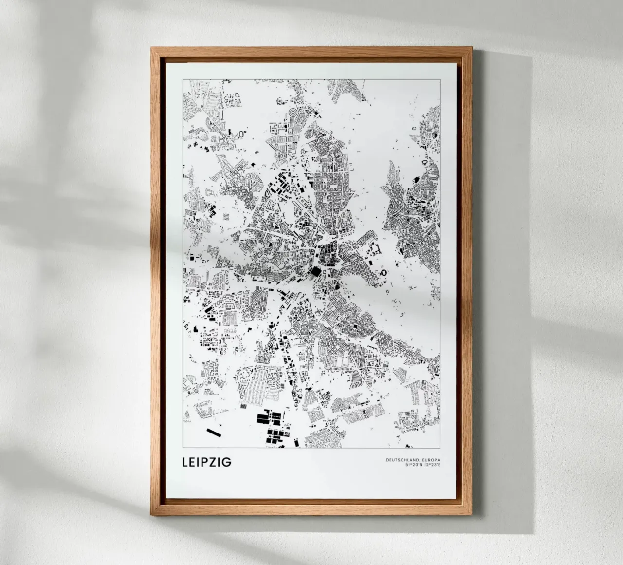 Leipzig pannello forex da The Cartography Collection