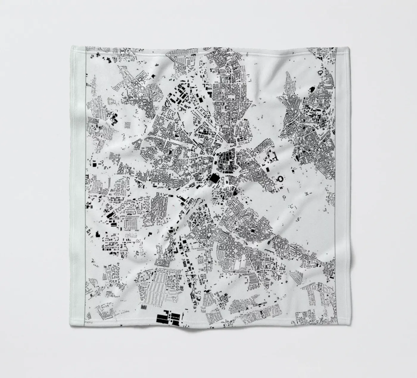 Leipzig coperta in pile da The Cartography Collection