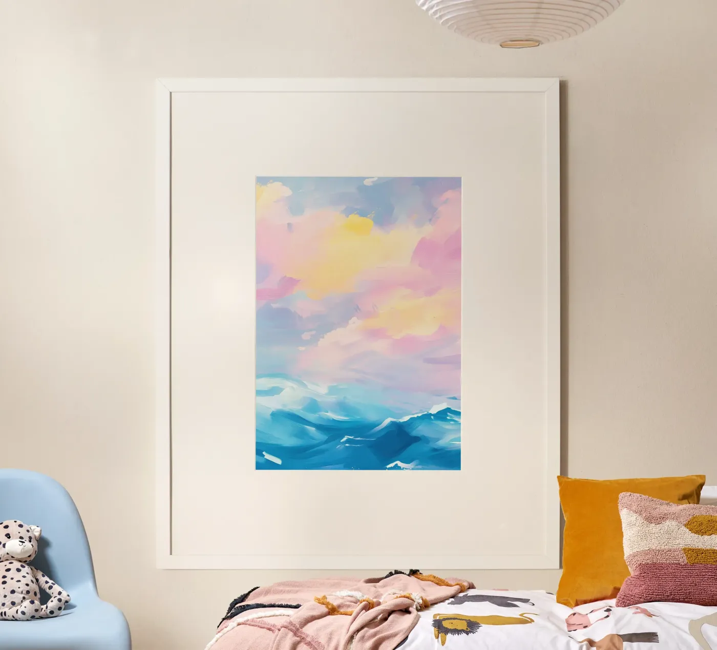 Heavenly peace poster de Nikis Art Studio