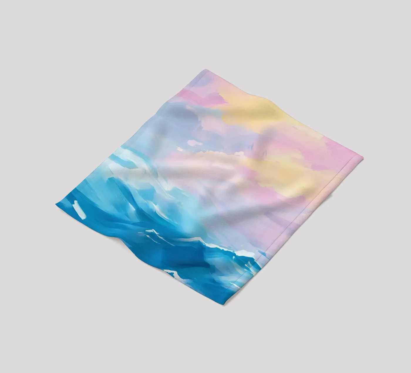 Heavenly peace coperta in pile da Nikis Art Studio