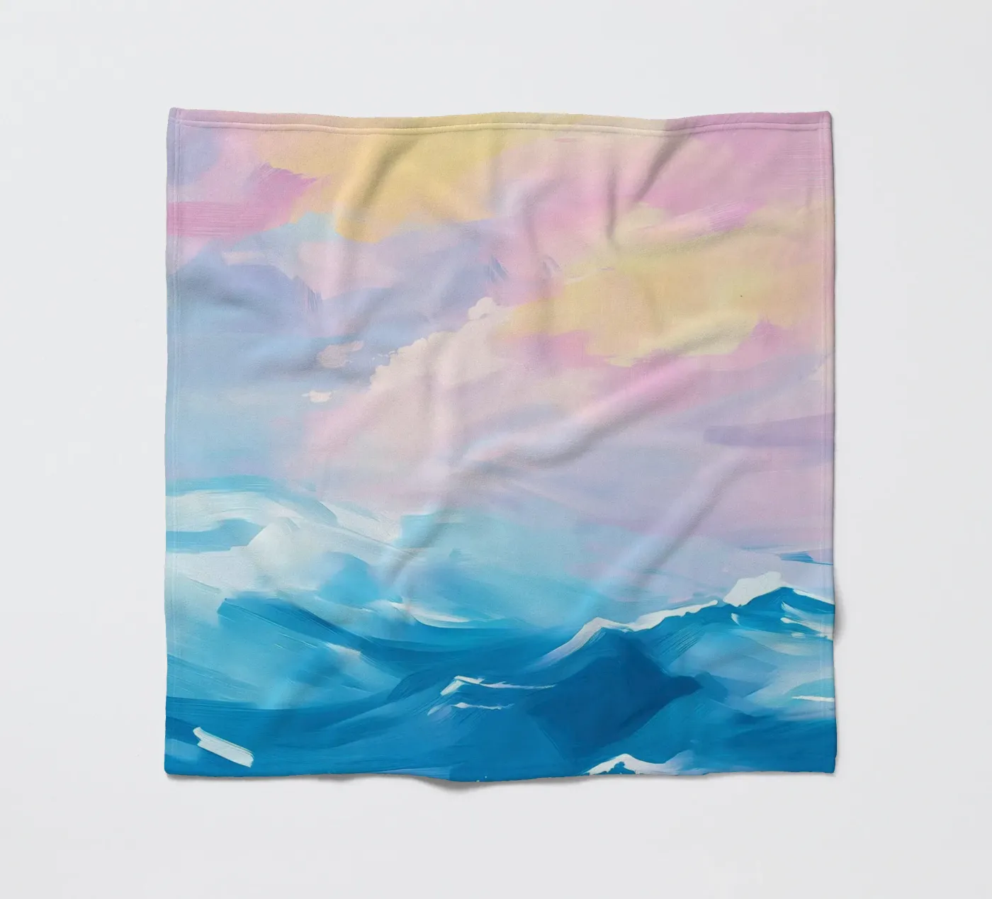 Heavenly peace coperta in pile da Nikis Art Studio