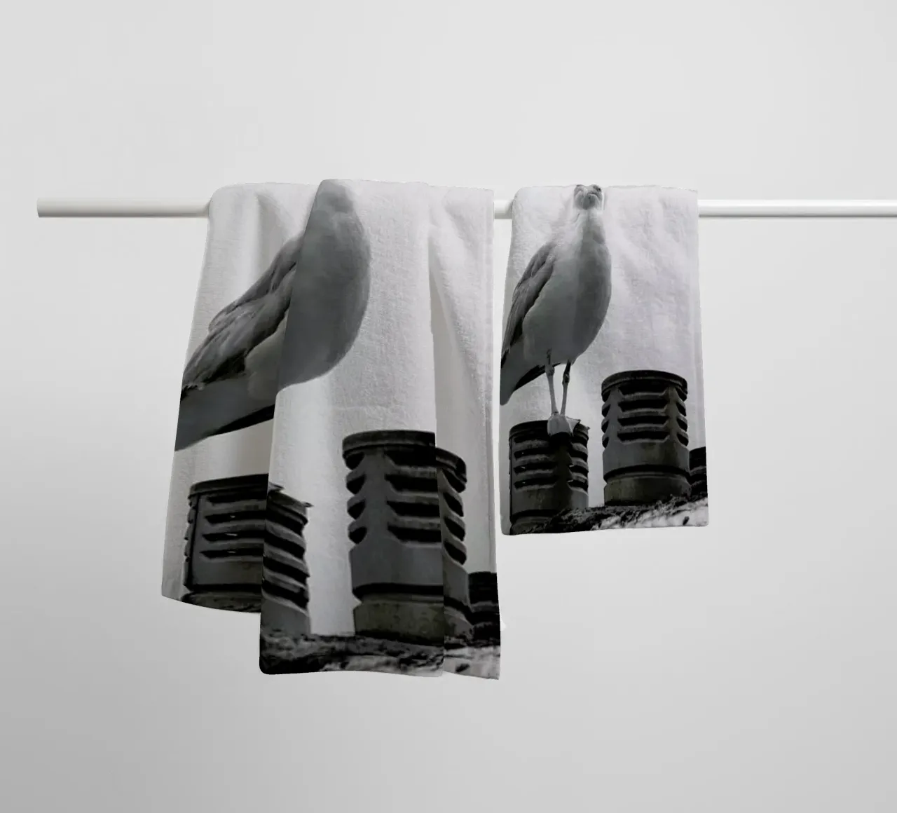 Who are you looking at asciugamano da bagno da Nur Mut
