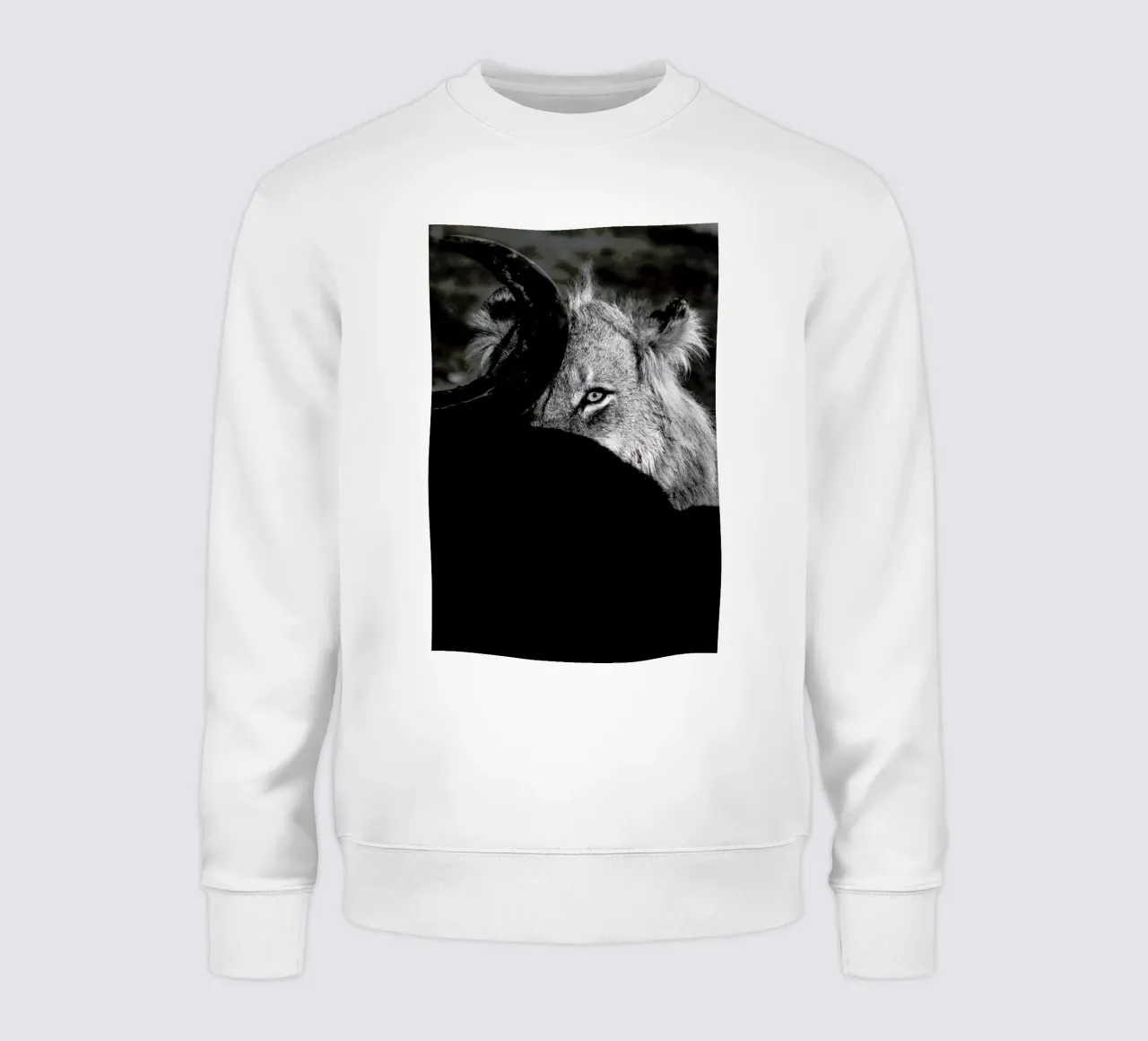Staring Lion sweatshirt van Natural Kingdom