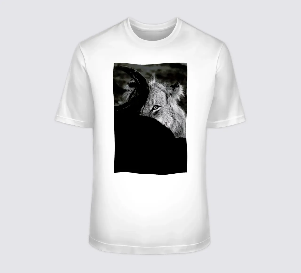 Staring Lion t-shirt by Natural Kingdom