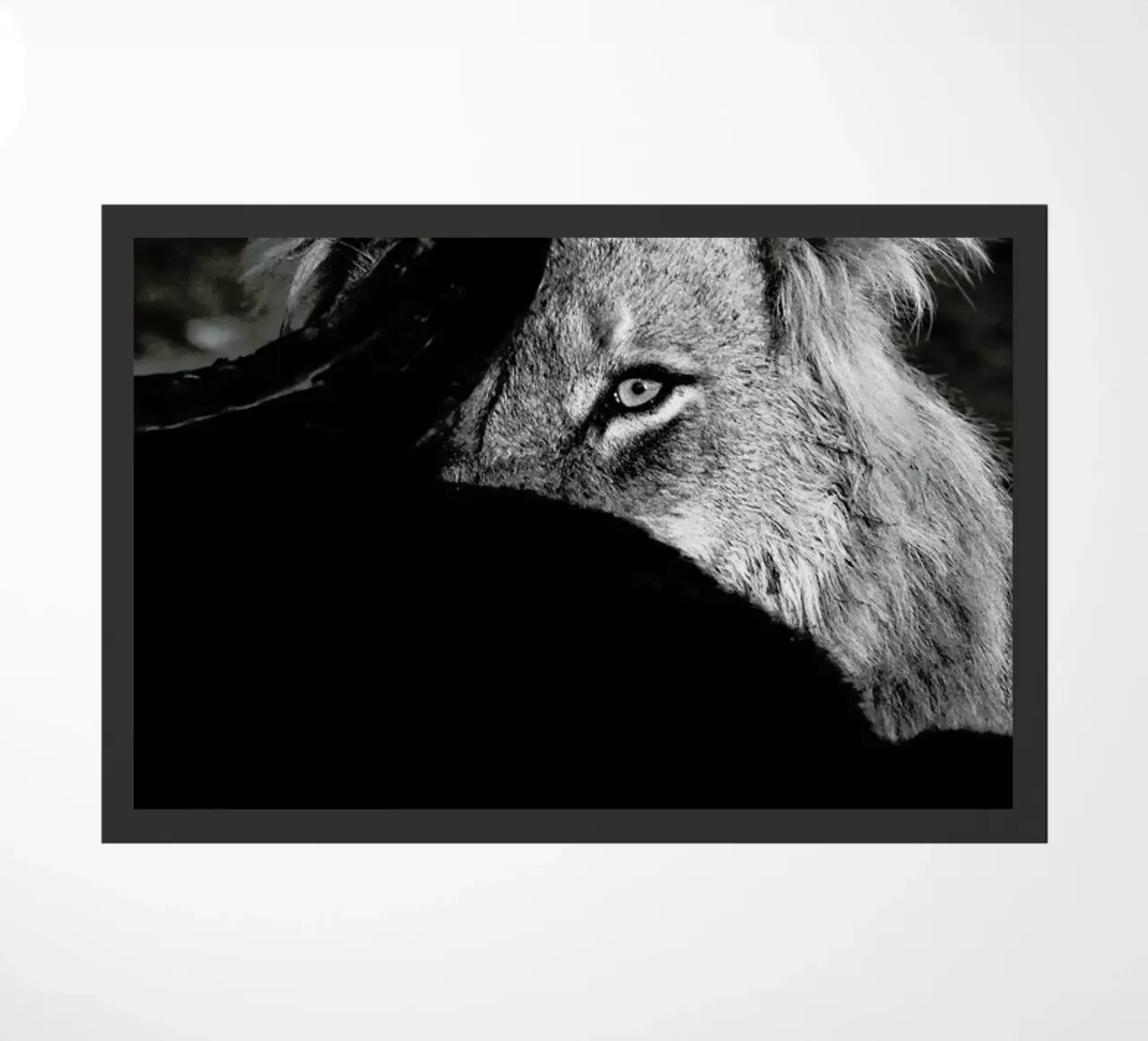 Staring Lion deurmat van Natural Kingdom