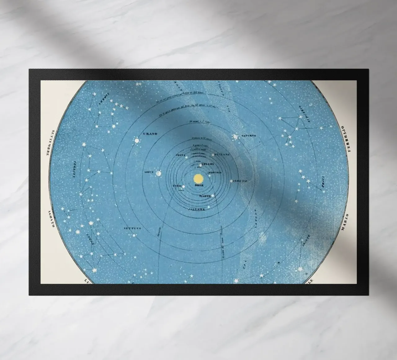 Sistema Solare zerbino da Astër