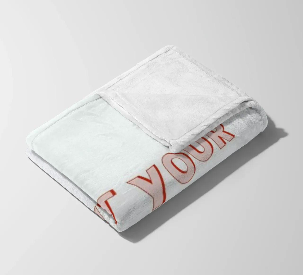 Trust Your Heart coperta in pile da daylight design studio