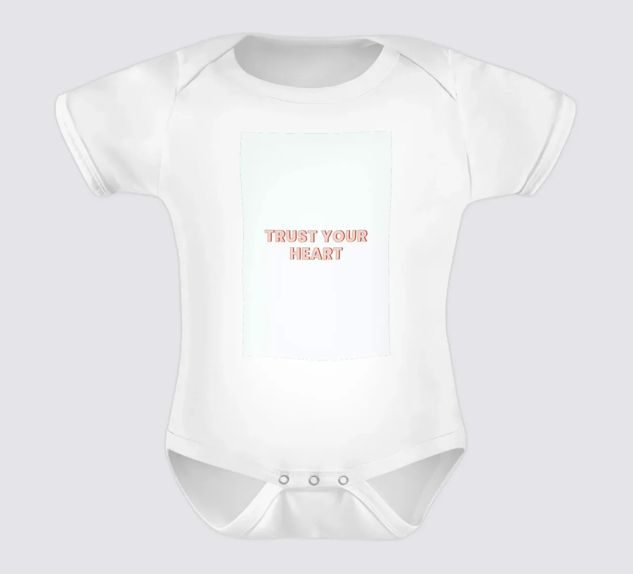 Trust Your Heart body neonato maniche corte da daylight design studio