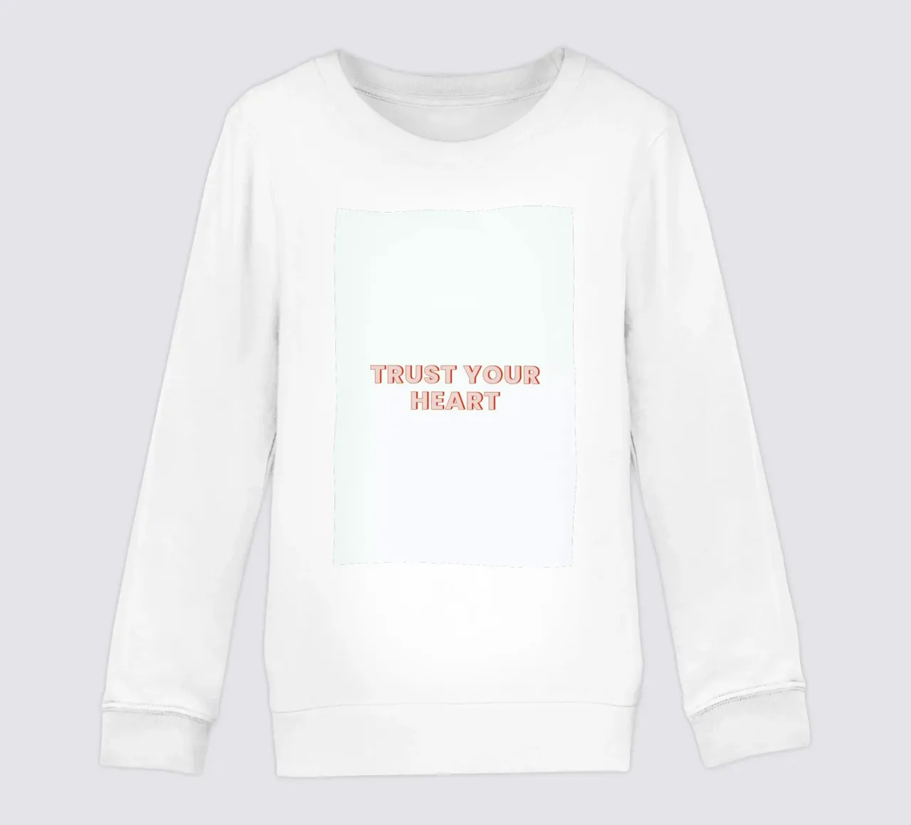 Trust Your Heart felpa bambino da daylight design studio