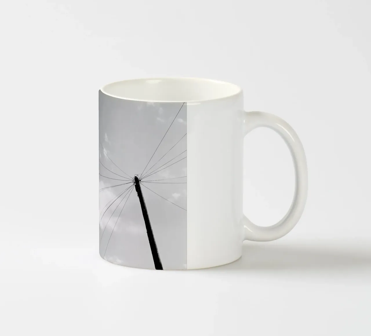 Power pole tazza in ceramica da Nur Mut