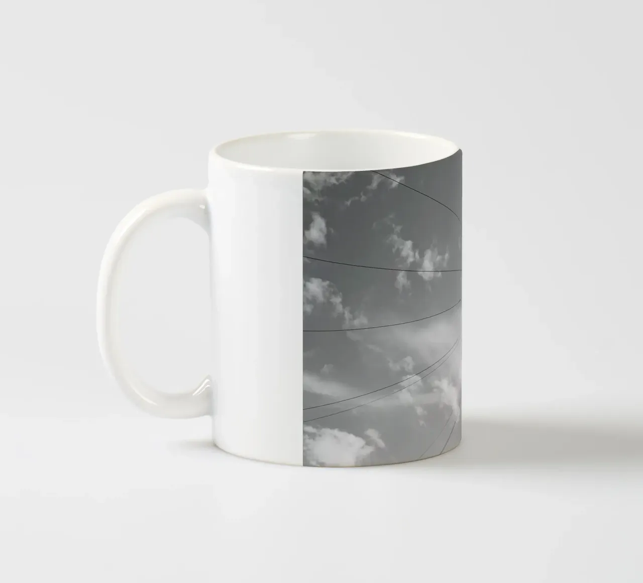 Power pole tazza in ceramica da Nur Mut