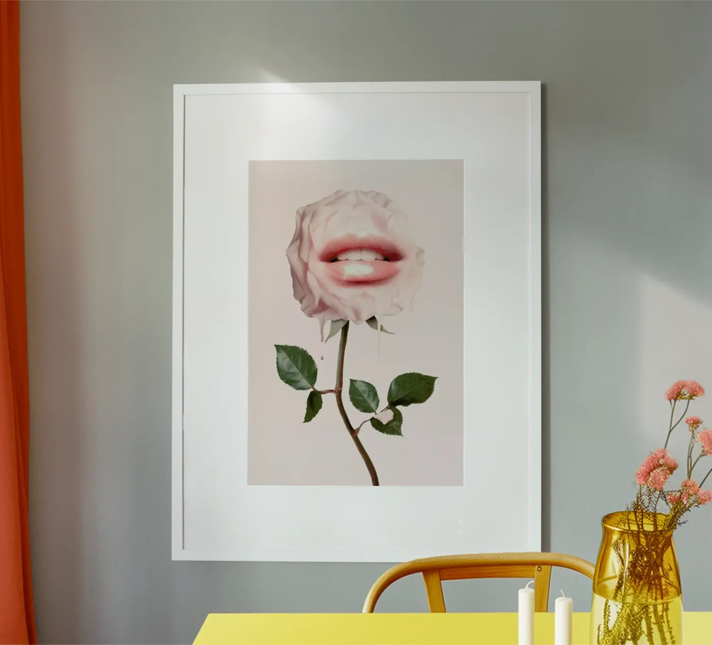 Glossy Rose poster da Jonas Loose