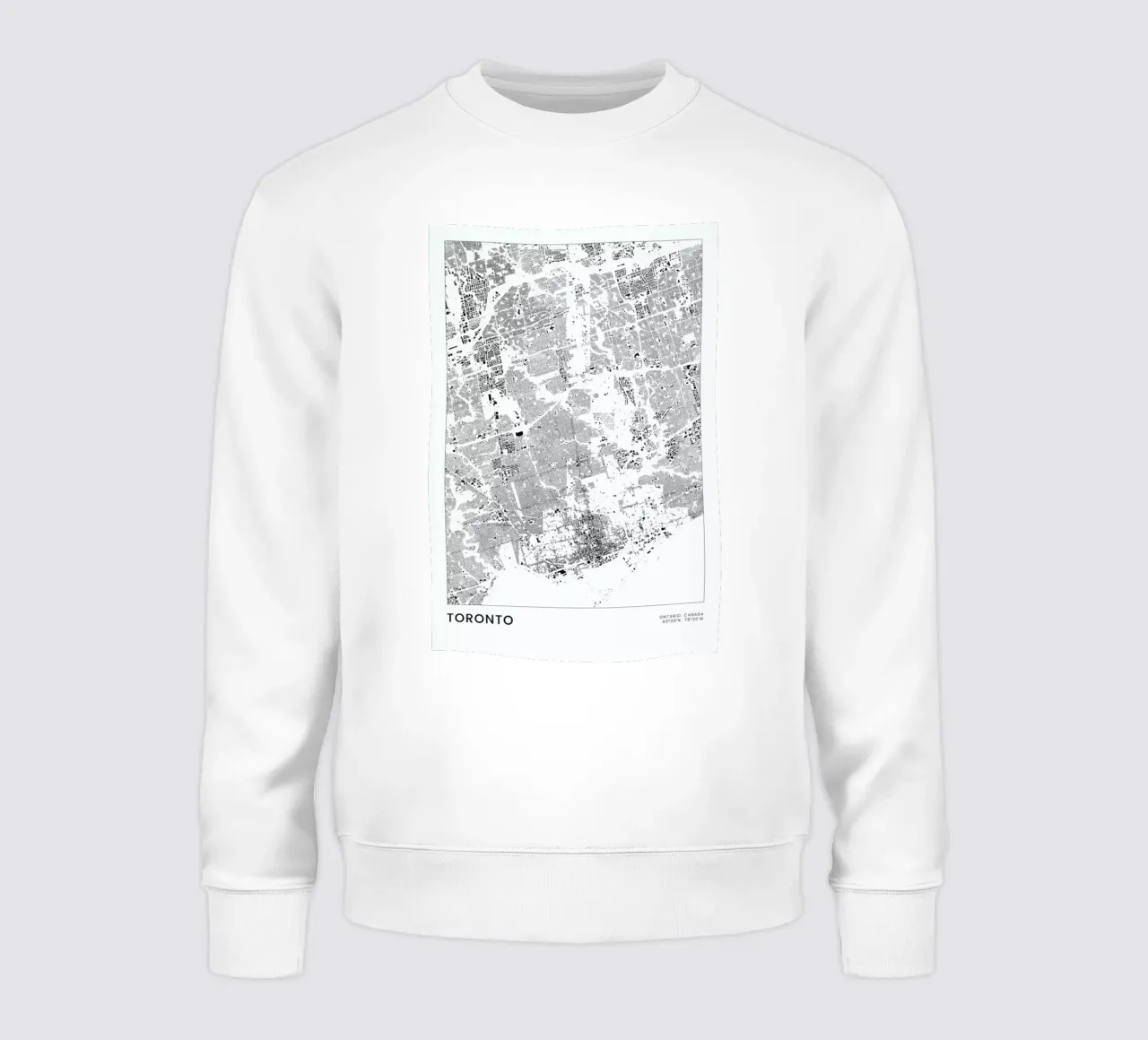 Toronto felpa da The Cartography Collection