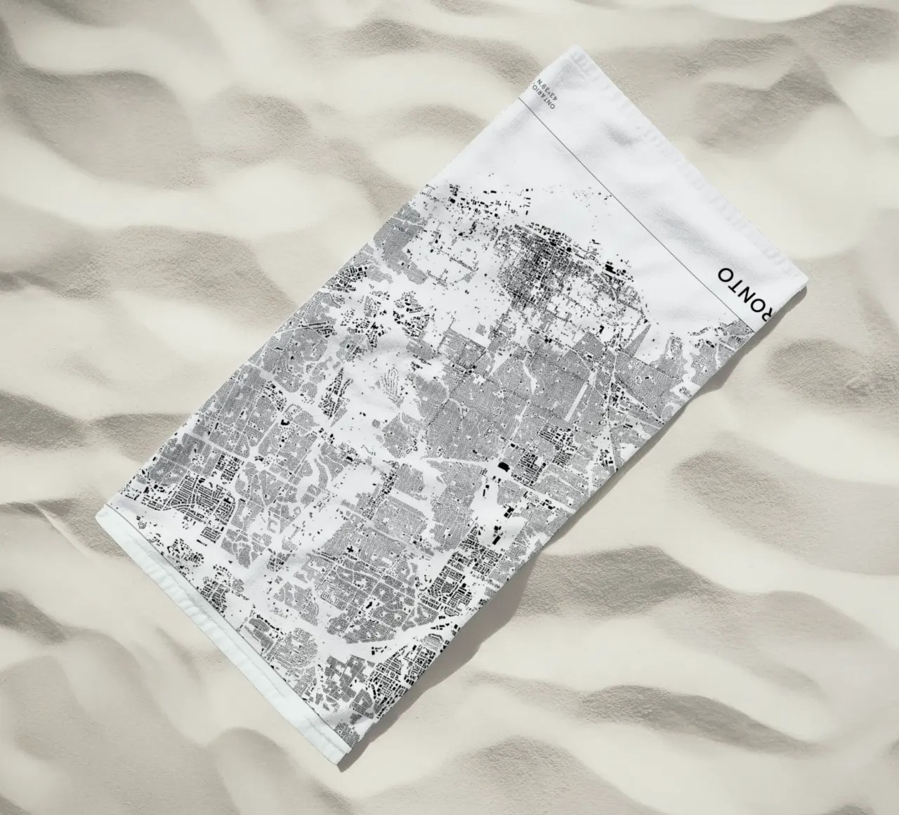 Toronto telo mare da The Cartography Collection