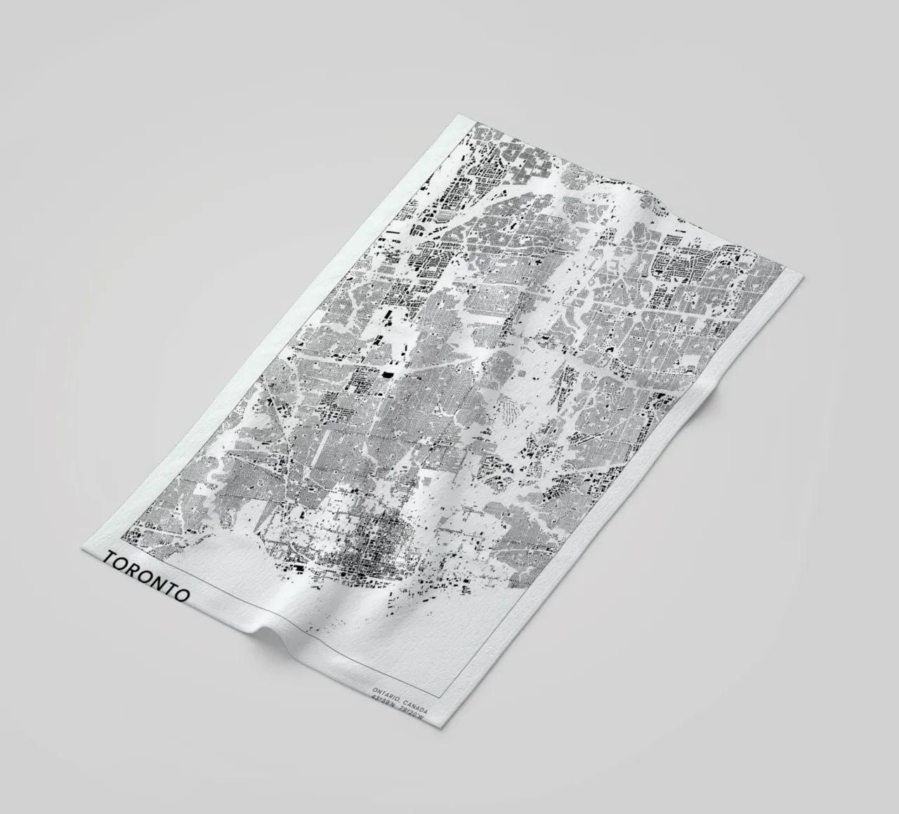 Toronto telo mare da The Cartography Collection