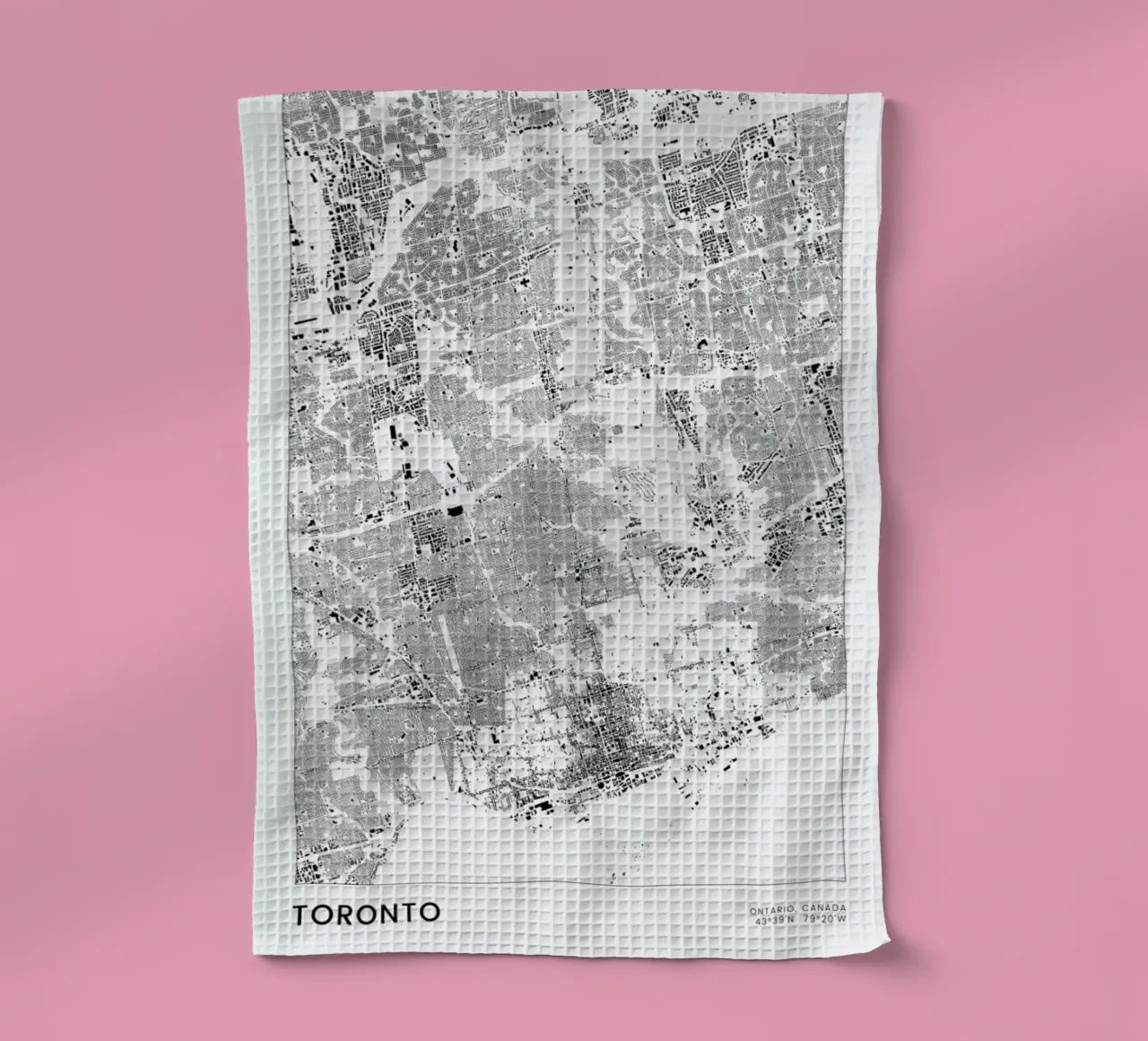 Toronto canovaccio da cucina da The Cartography Collection