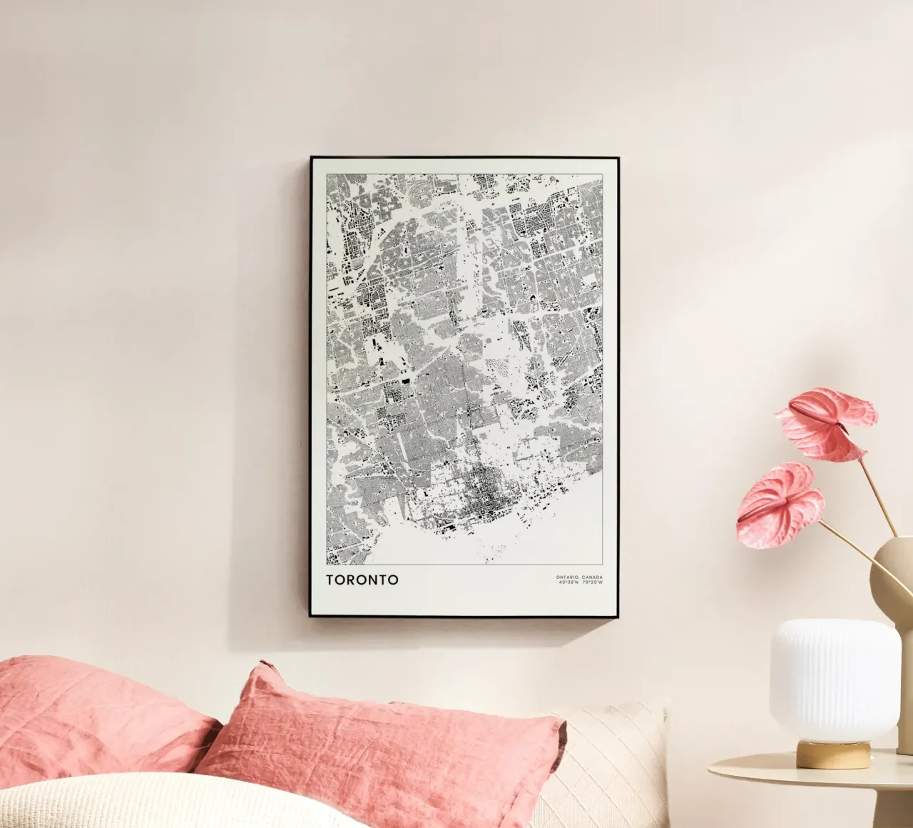 Toronto plexiglass da The Cartography Collection