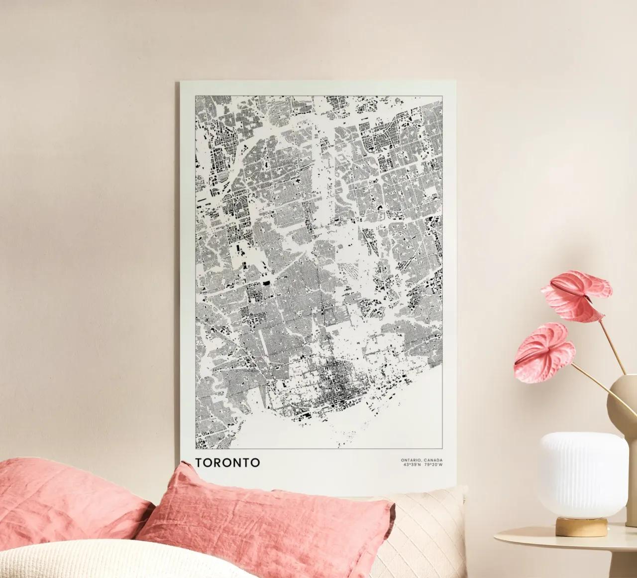 Toronto plexiglass da The Cartography Collection